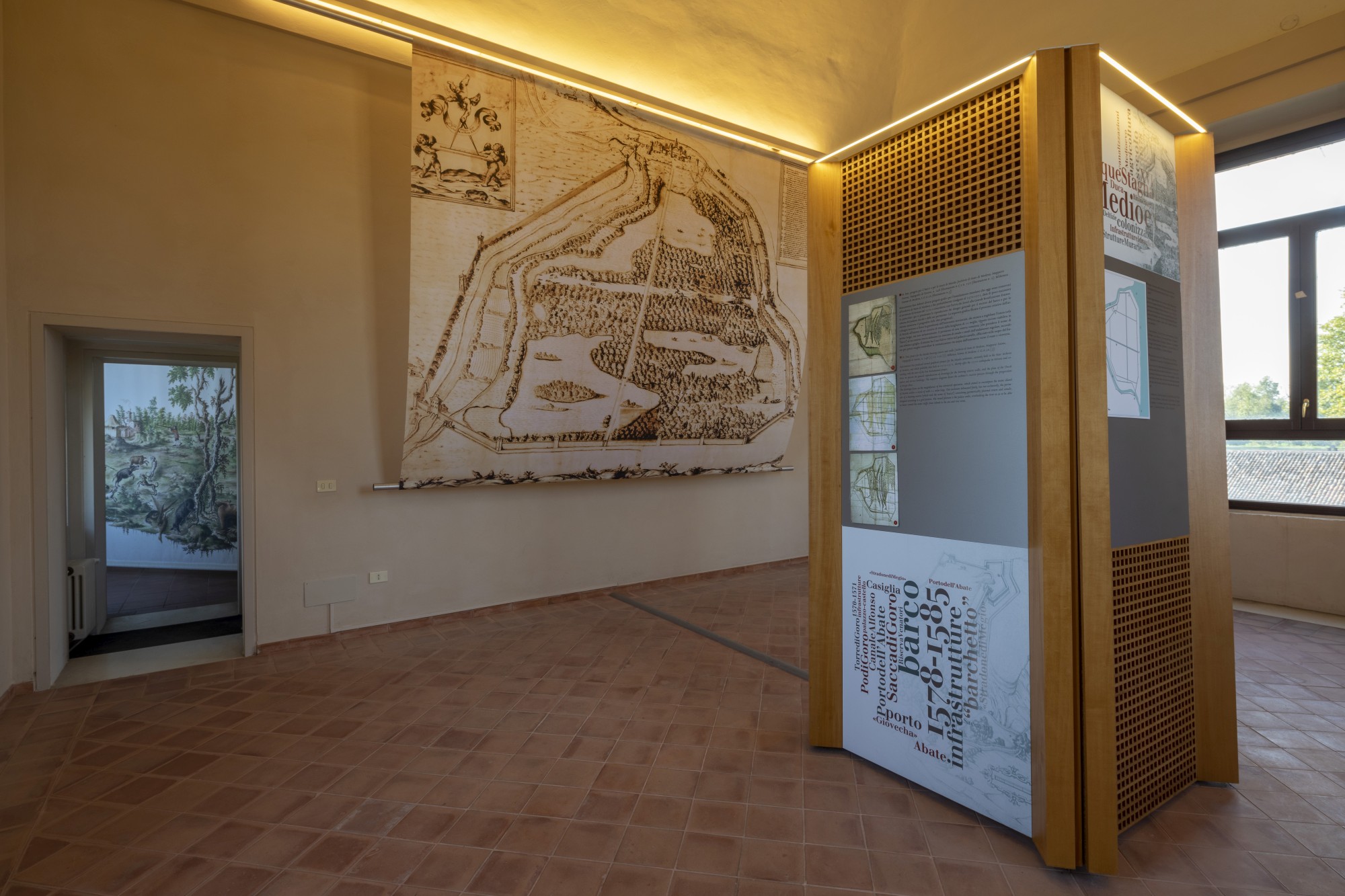 Allestimento museale del Castello di Mesola